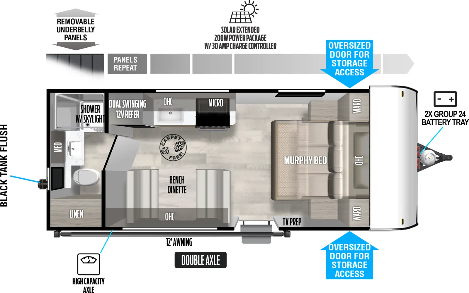 Salem Fsx Northwest 187RBK Floorplan